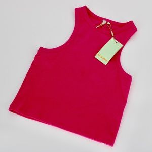 NWT- Fire and Glory Muscle tee in Pink, Small